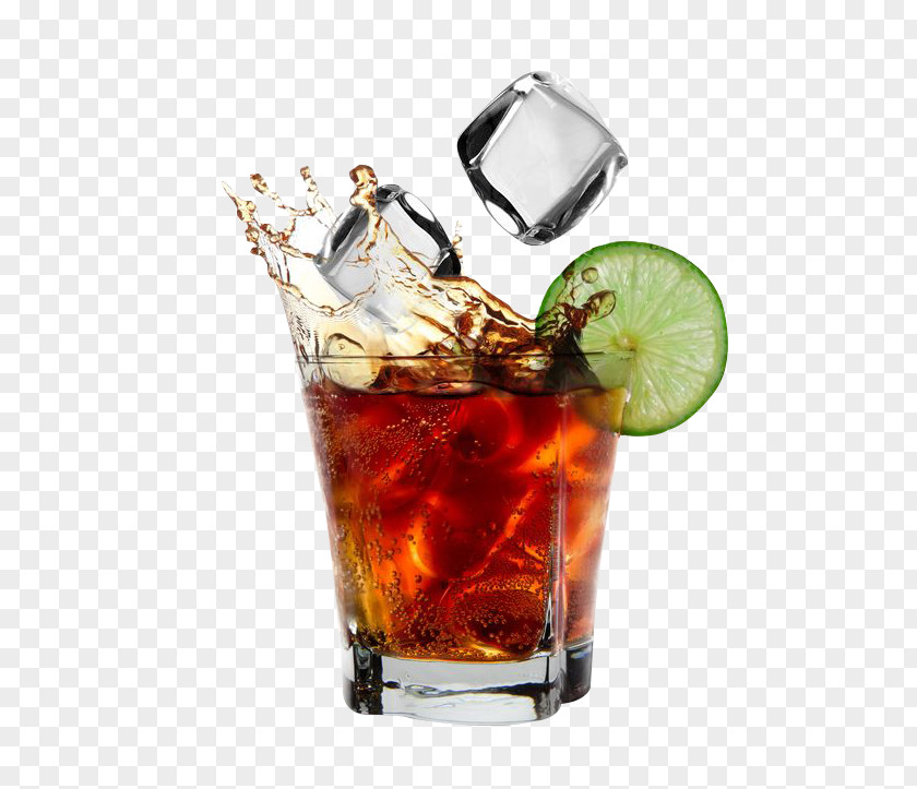 Drink Rum And Coke Coca-Cola Cocktail PNG