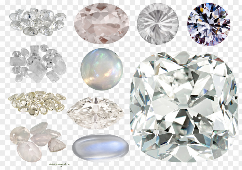 Gemstone Diamond Pearl PNG