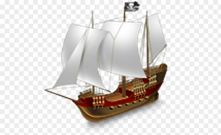 Pirate Ship Transparent Brigantine History Art PNG