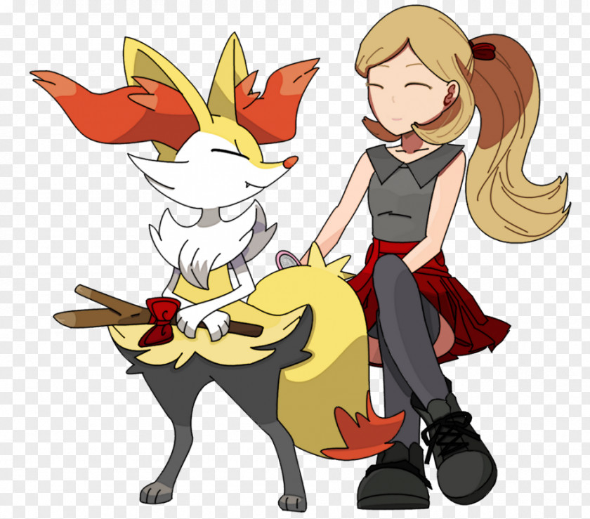 Serena Pokémon X And Y Braixen PNG