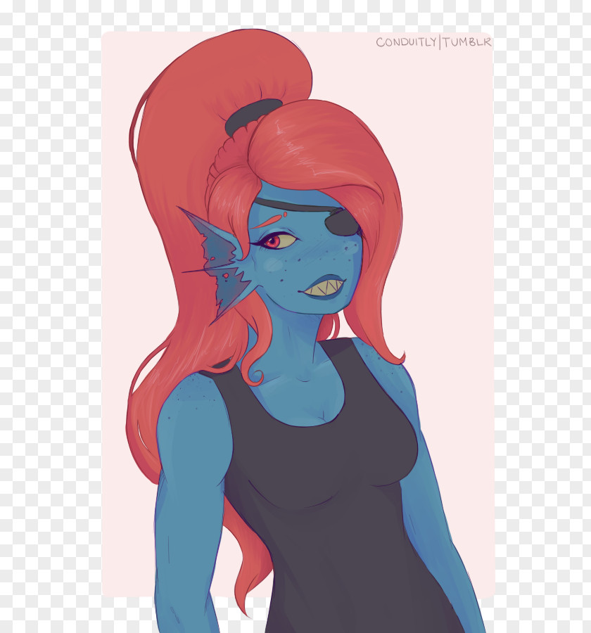 Undyne Undertale Undine Drawing Fan Art PNG