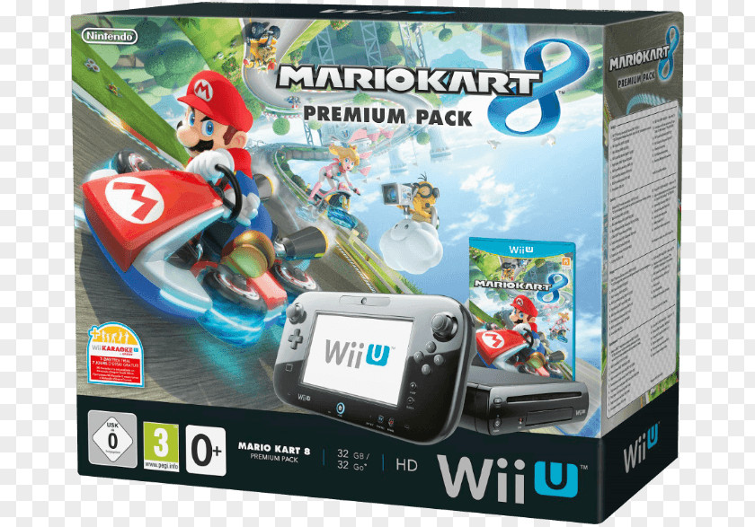 Mario Bros Kart Wii 8 U GamePad PNG