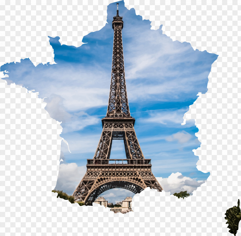 Paris Eiffel Tower Exposition Universelle Clip Art PNG