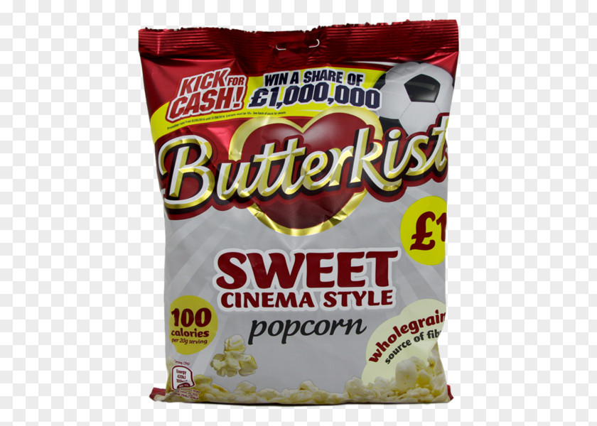 Popcorn Potato Chip Butterkist Sweetness Flavor PNG