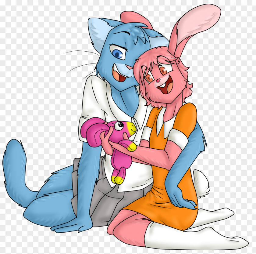 Rabbit Anais Watterson Nicole Gumball Richard PNG