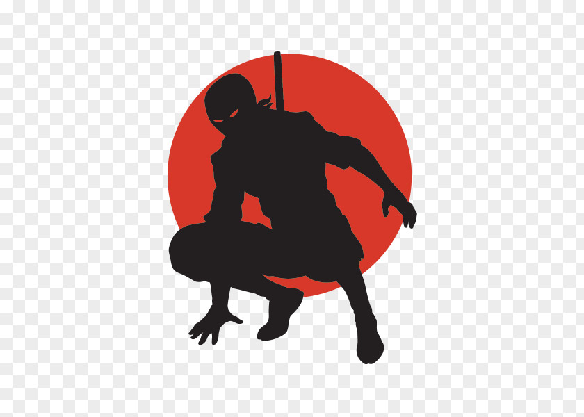 Samurai Decal Bumper Sticker Label PNG