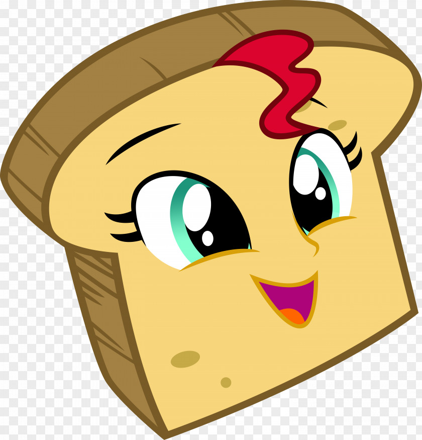 Toast Sunset Shimmer Bread Cartoon Clip Art PNG