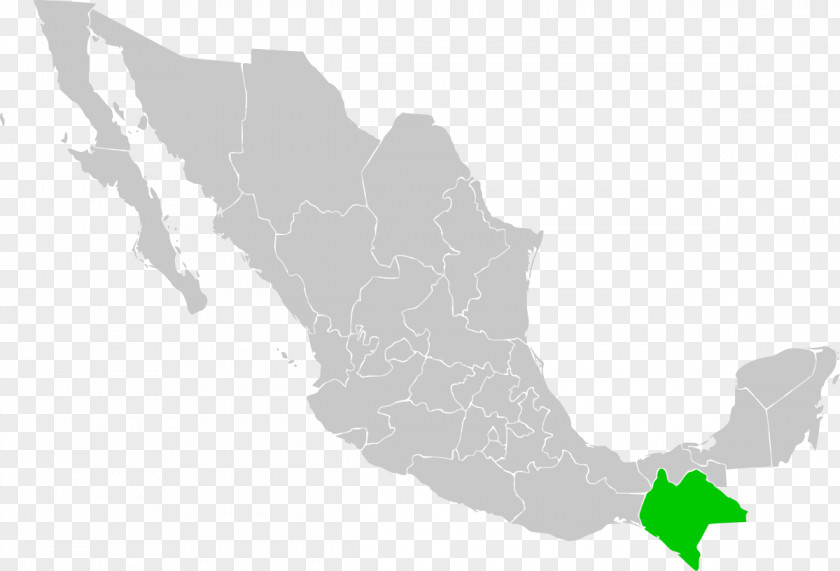 United States Mexico Blank Map PNG
