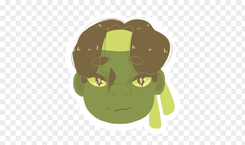 Amphibian Green Nose PNG