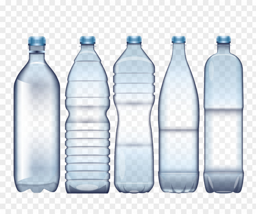 Bottle Plastic Recycling Paper PNG