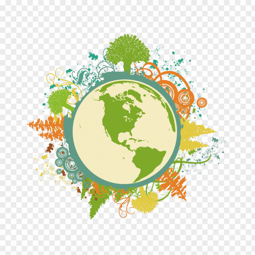 Creative Element Earth Green Cdr Illustration PNG