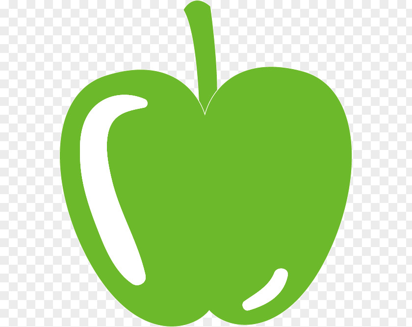 Creative Green Apple Area Leaf Love Clip Art PNG