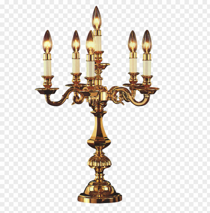 European-style Table Lamp Light Designer PNG
