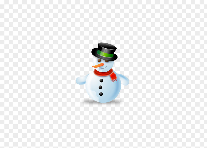 Mr. Snowman Christmas Icon PNG