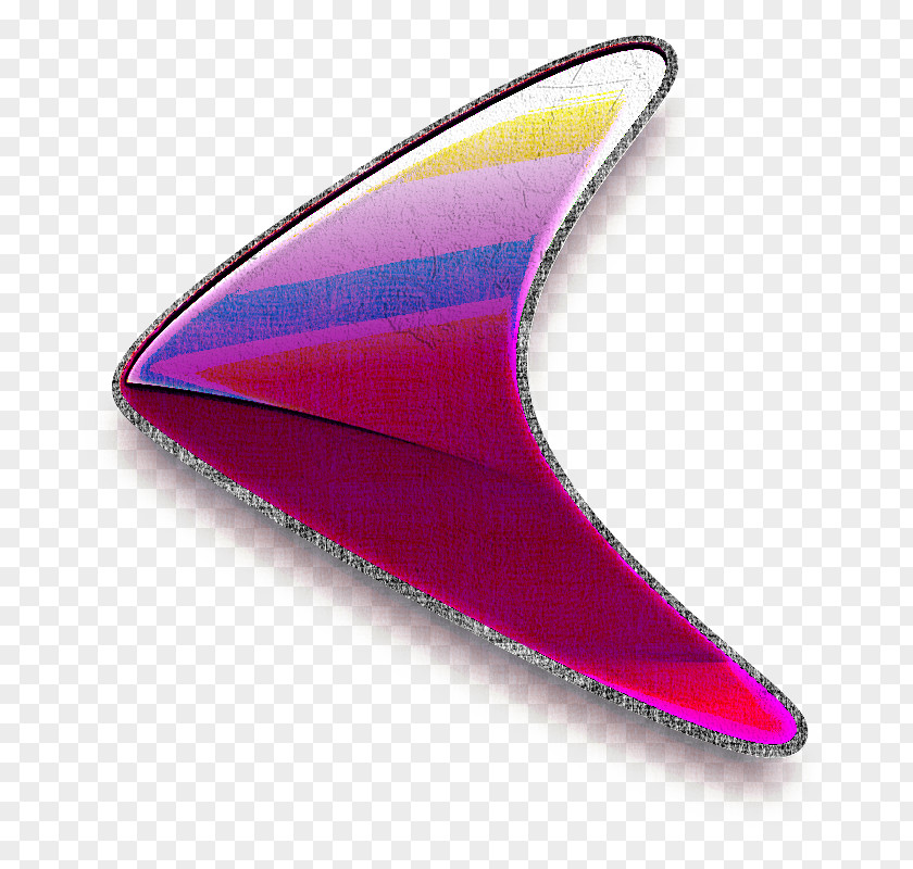 Triangle Magenta Purple Violet Fin PNG