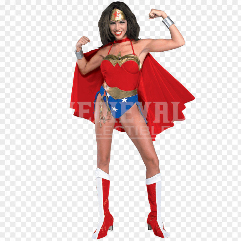 Wonder Woman Halloween Costume Superhero Party PNG