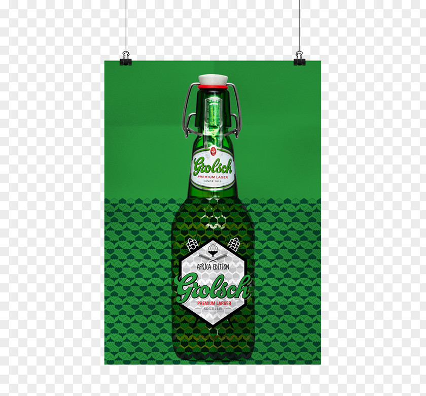 Beer Bottle Liqueur Glass PNG