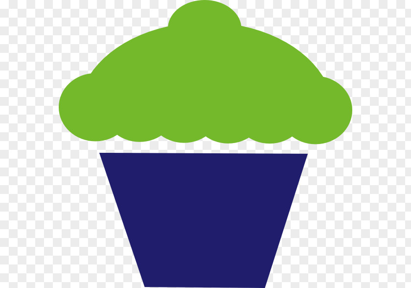 Blue Green Cupcake Blue-green Clip Art PNG