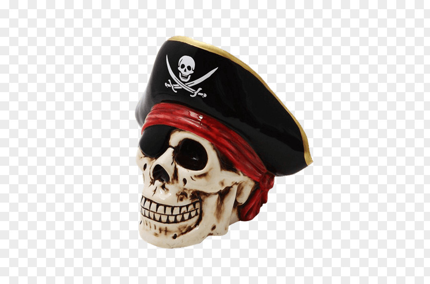 Pirate Captain Skull Bank Coin Money Saving PNG