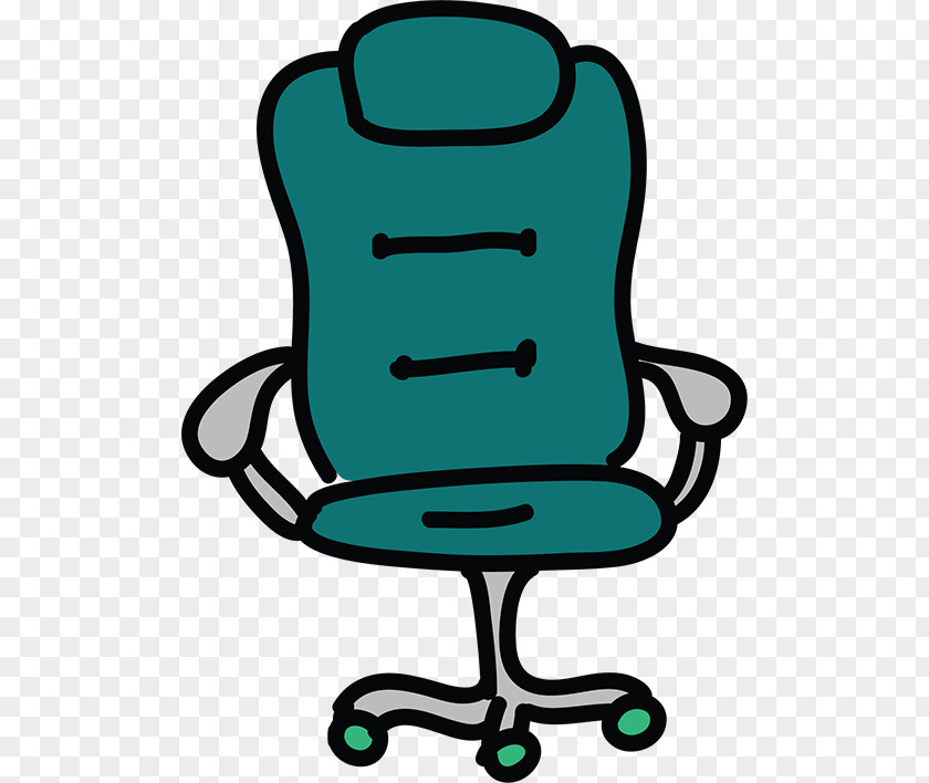Cartoon Computer Chair Office & Desk Chairs Animation PNG