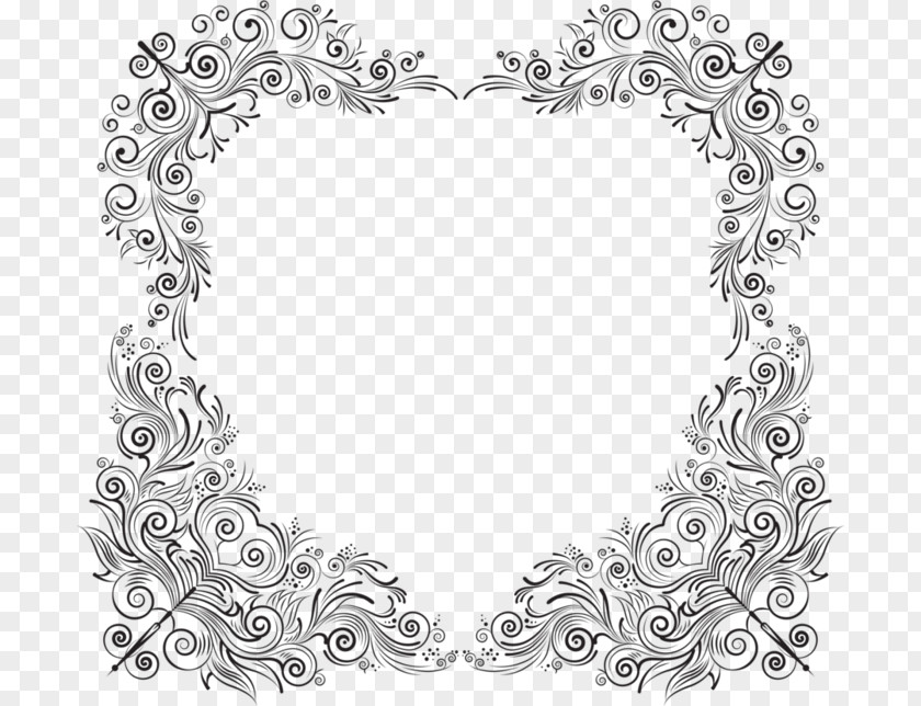 Design Picture Frames Line Art Body Jewellery Pattern PNG