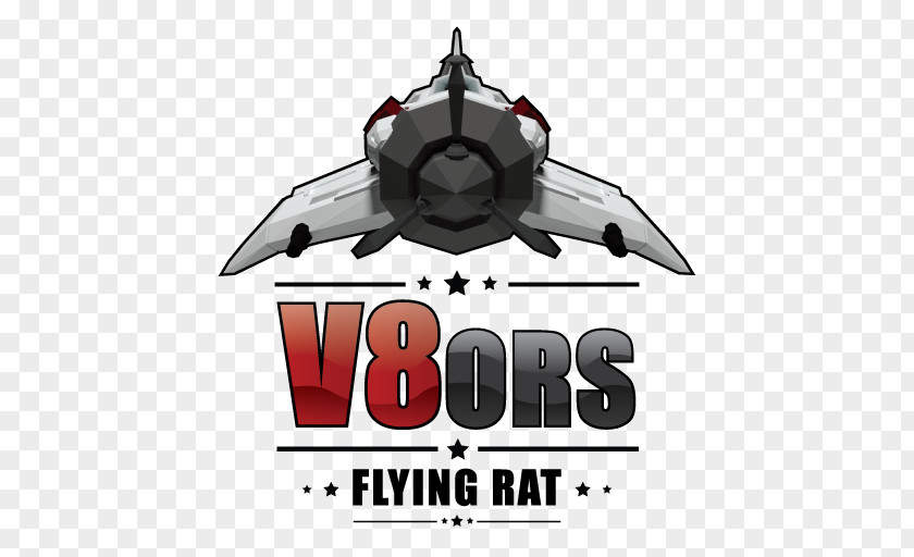 Flying Rat Airplane BrandAirplane Logo Video V8ORS PNG