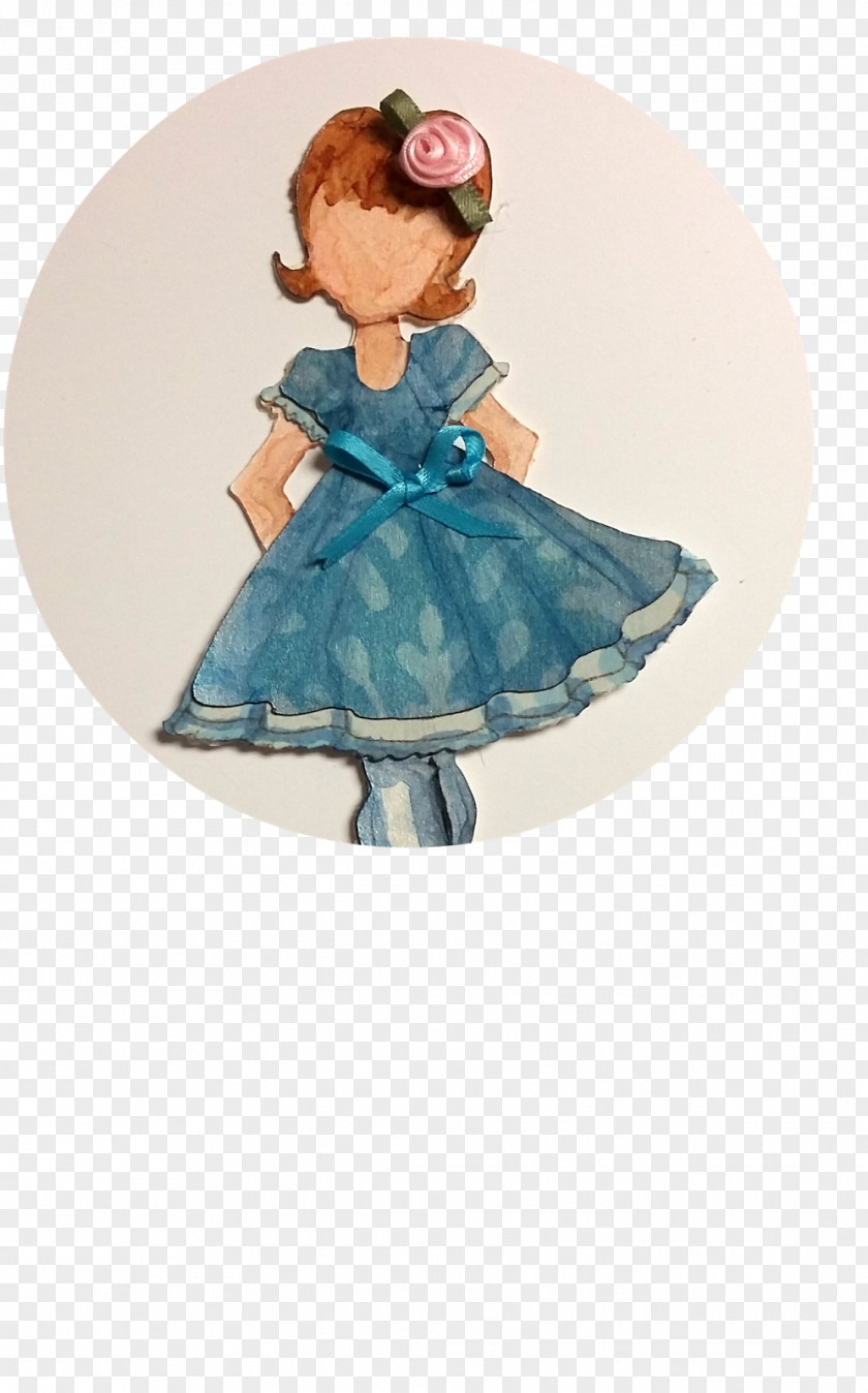Julie Nutting Toddler Costume Turquoise PNG