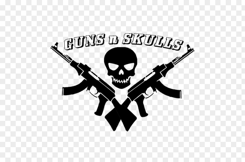 Skull Guns Baseball Cap Weapon Firearm Hat PNG