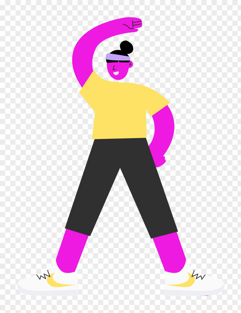 Stretching Sports PNG