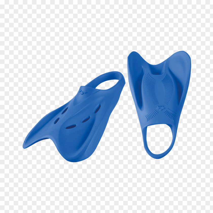 Blue Technology Diving & Swimming Fins Foot Arena PNG