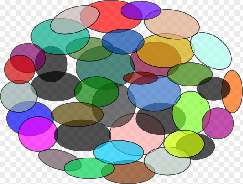 Circle Plastic Pattern PNG