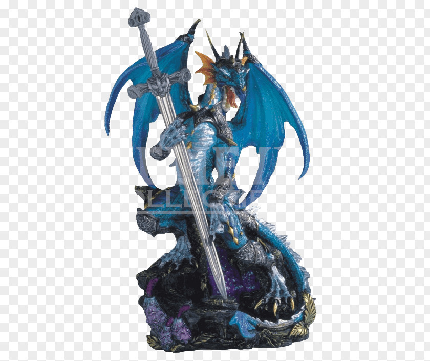 Dragon Figurine Sculpture Legendary Creature Fantasy PNG