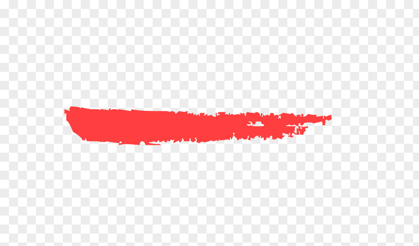 Image Tracing Red Brush PNG