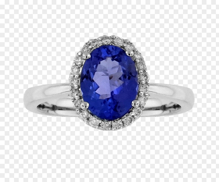 14kb Gold Ring 14 Sapphire Jewellery Diamond Tanzanite PNG