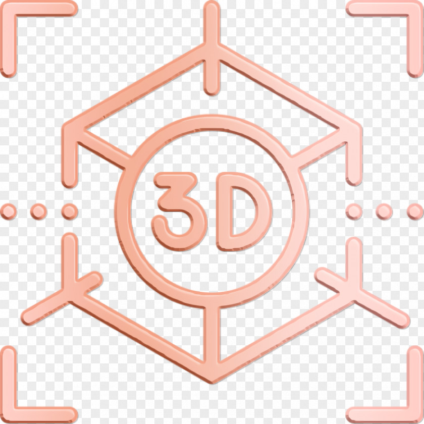 3D Printing Icon 3d PNG