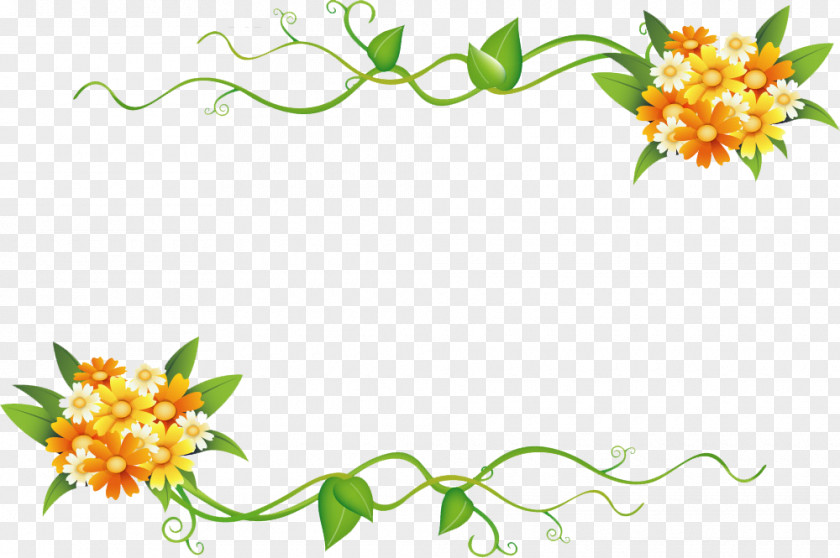 All Kinds Of Beautiful Flower Border PNG kinds of beautiful flower border clipart PNG