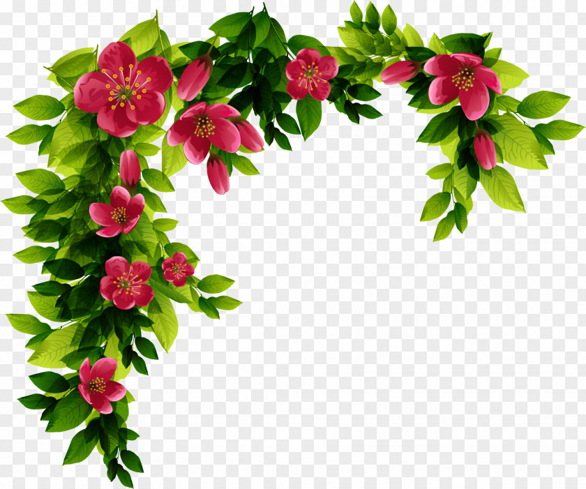 Floral Design Flower Vine Clip Art PNG