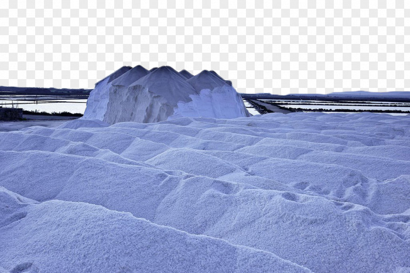 Seaside Salt Mountain Ses Salines Balearic Islands Stock Photography PNG