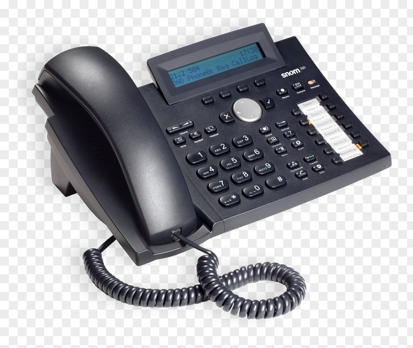 Snom 320 VoIP Phone Telephone PNG