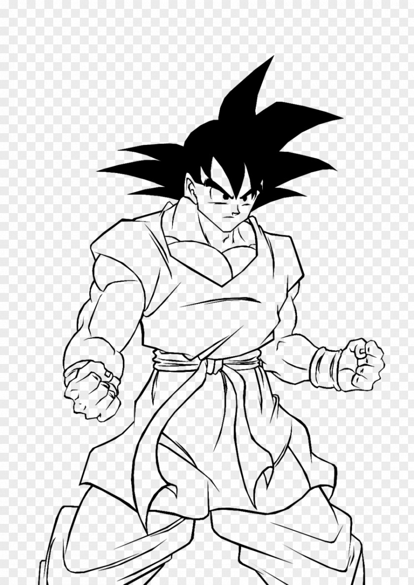 Son Goku Gohan Vegeta Drawing Super Saiya PNG