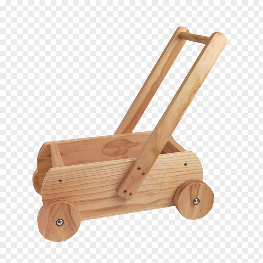 Wood Cart Toy Trolley PNG