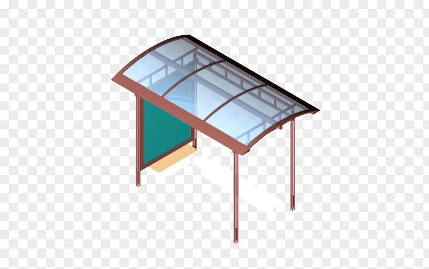 Bus Shelter Line Angle Daylighting PNG