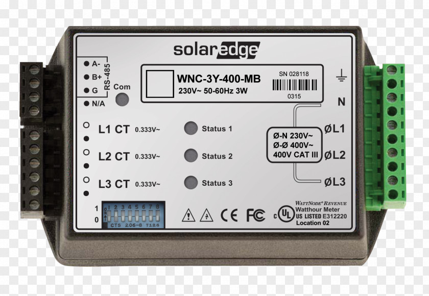 SolarEdge Electricity Meter Solar Energy Panels PNG
