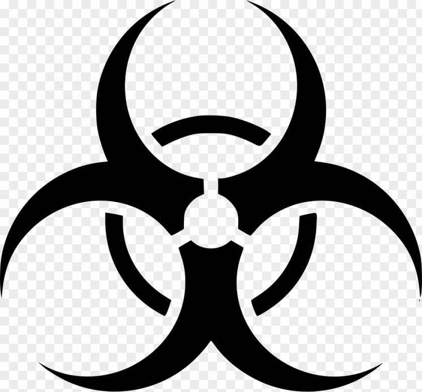 Bio Biological Hazard Symbol Clip Art PNG