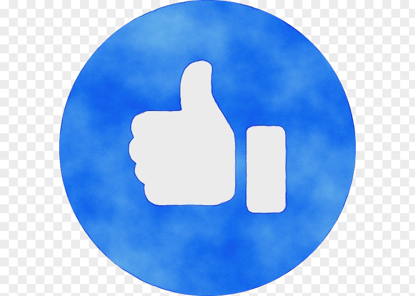 Blue Finger Hand Thumb Electric PNG