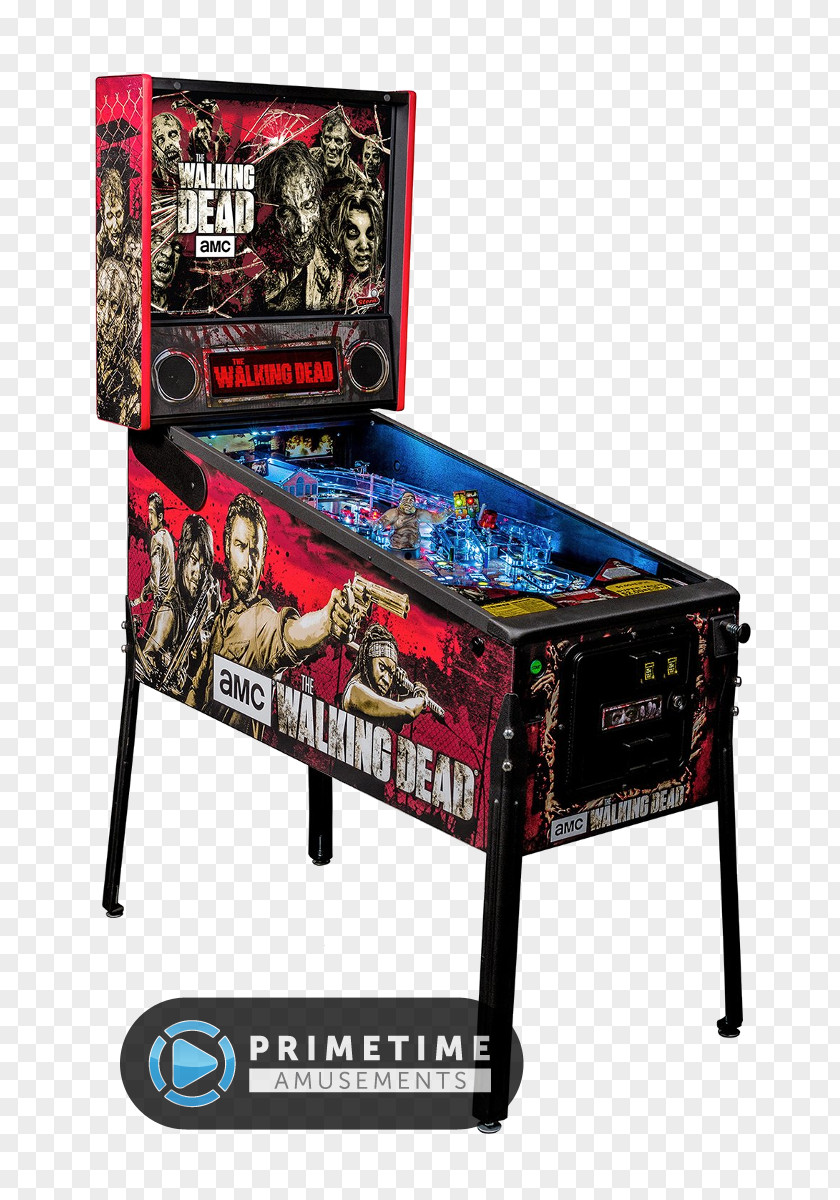 Pinball The Walking Dead Kiss Arcade Game Stern Electronics, Inc. PNG