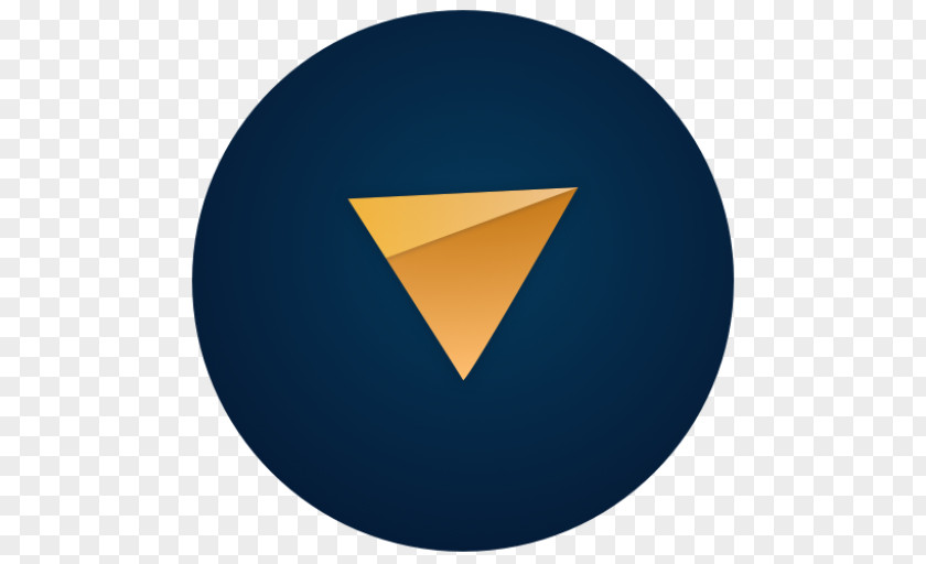 Round Gold Circle Triangle Cobalt Blue Microsoft Azure PNG