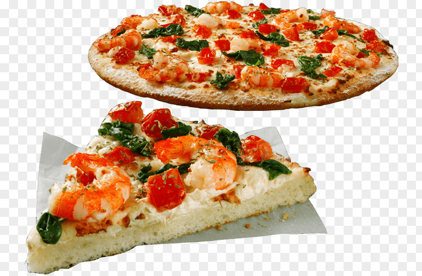 Seafood Pizza Vegetarian Cuisine Domino's Garlic Bread Italian PNG