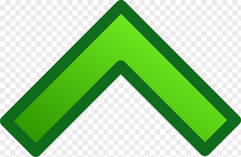 Up Arrow Green Clip Art PNG