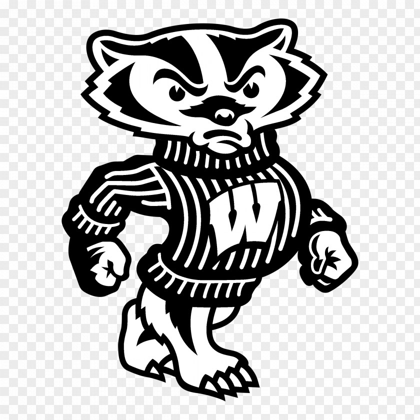 American Football University Of Wisconsin-Madison Wisconsin Badgers Softball Bucky Badger Logo PNG
